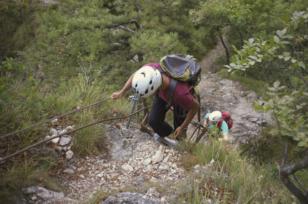 Via ferrata-led