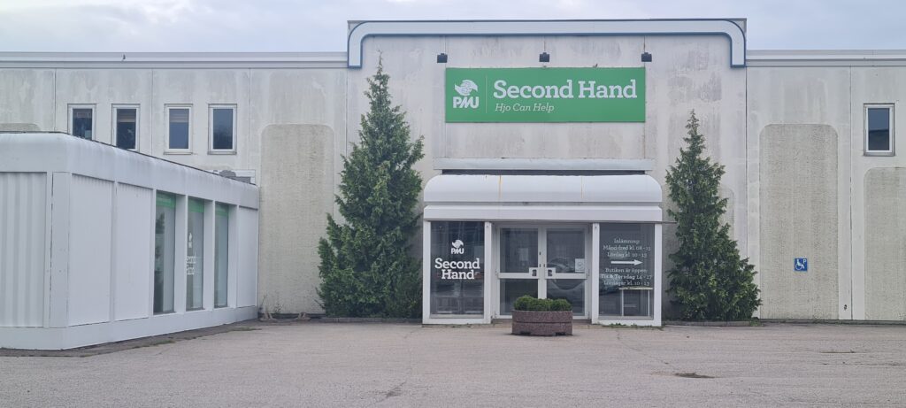 Hjo can help second hand & loppis entré